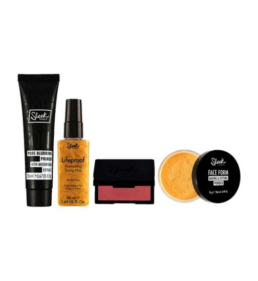 Sleek MakeUP Prime Set & Glow Face Bundle