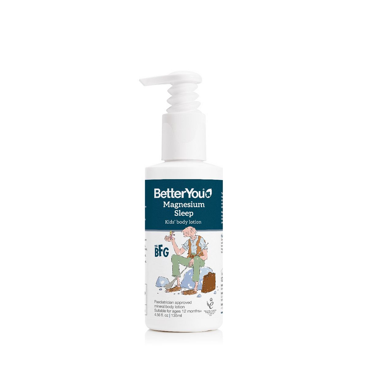 BetterYou Magnesium Sleep Kids Body Lotion 135M