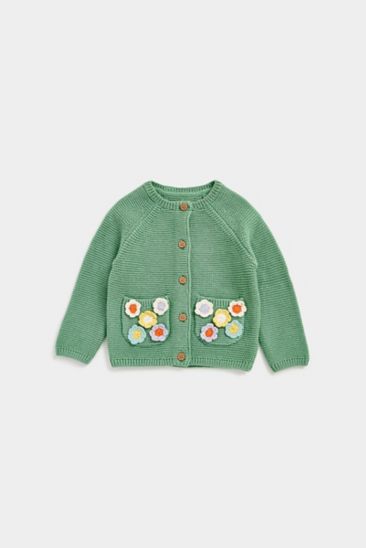 Flower Knitted Cardigan