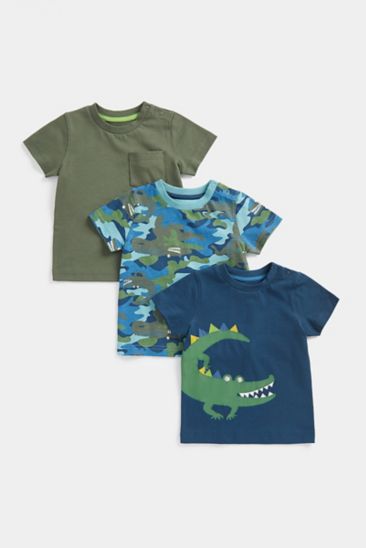 Crocodile T-Shirts - 3 Pack
