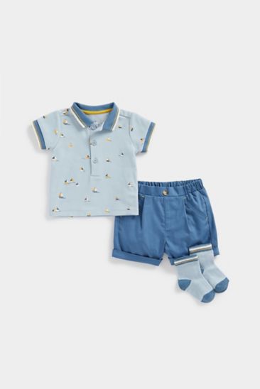 Shorts, Polo Shirt and Socks Set
