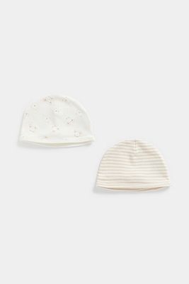 MFUB 2PK HATS /MULTI Newborn
