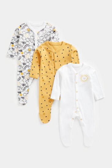 Weather Sleepsuits - 3 Pack