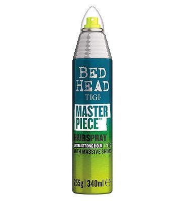 Bed Head By TIGI Masterpiece Shiny Hairspray for Strong Hold and Shine 340ml