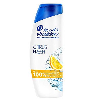 Head & Shoulders Citrus Fresh Anti-Dandruff Shampoo, Up To 100% Dandruff Protection, 400ml