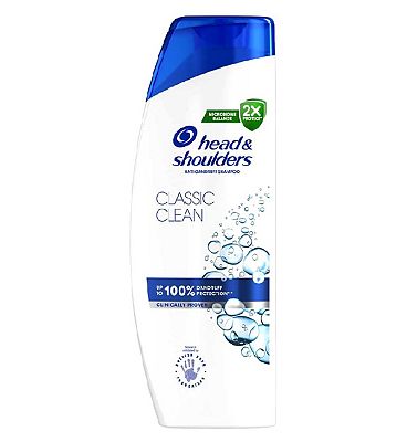 Head & Shoulders Classic Clean Anti Dandruff Shampoo 400ml for Daily Use. Clean Feeling