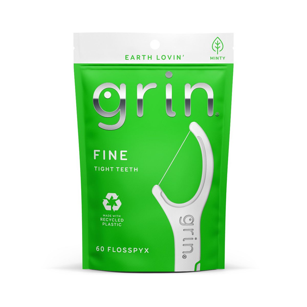 Grin Fine Tight Teeth Flosspyx 60S