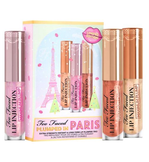 Too Faced Plumped in Paris Lip Injection Maximum Plump Gift Set