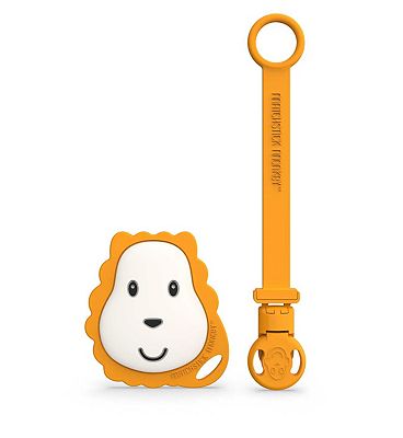 Click to view product details and reviews for Matchstick Monkey Soother Clip Flat Lion Teether.