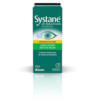 Systane Preservative Free Eye Drops Hydration 10ml