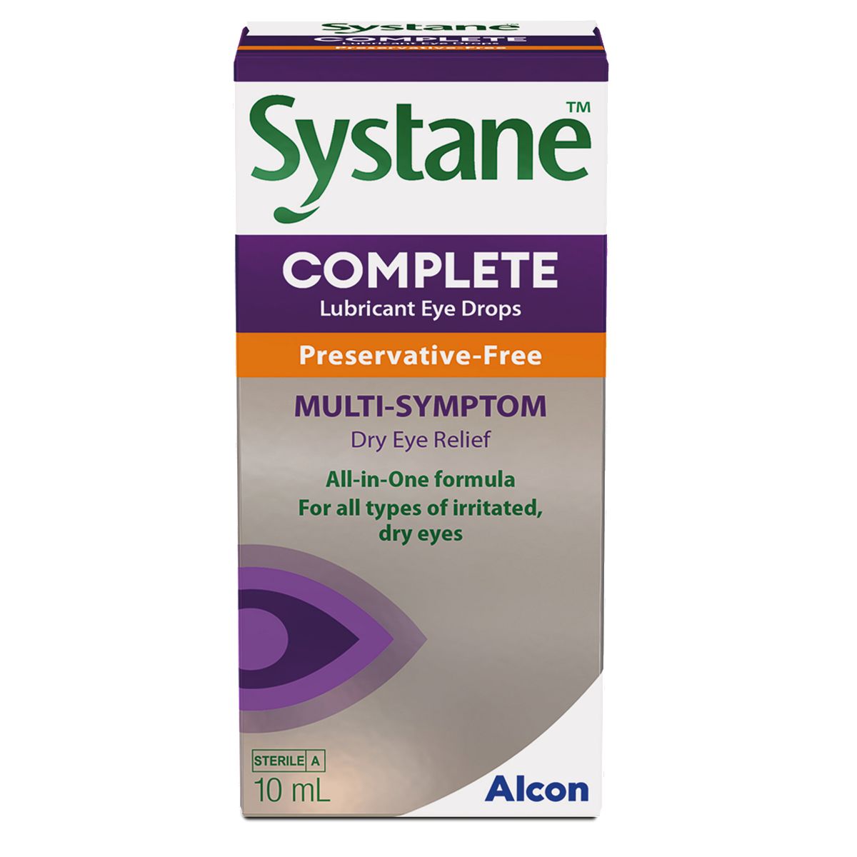 Systane Preservative Free Eye Drops Complete 10Ml