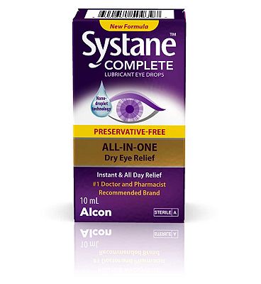 Systane Preservative  Free Eye Drops Complete 10ml