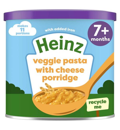 Heinz Veggie Pasta with Cheese Baby Food 7+ Months 200g