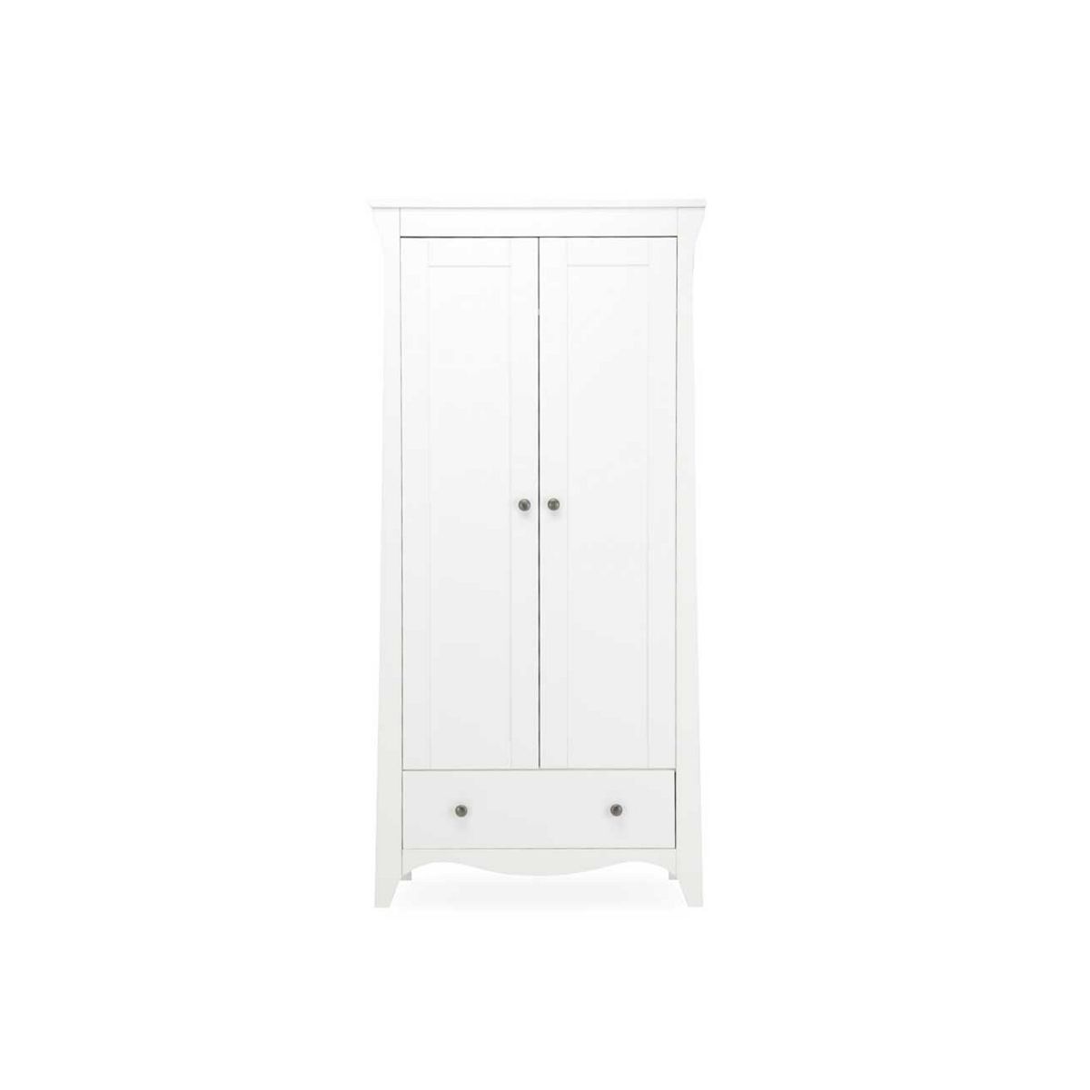Cuddleco Clara 2 Door Double Wardrobe White