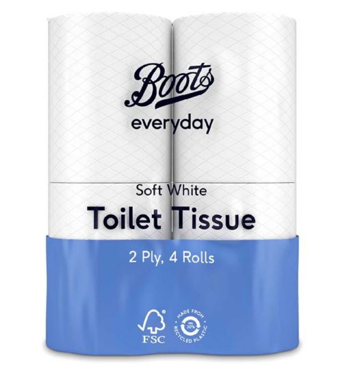Boots Everyday Toilet Roll 4x Pack