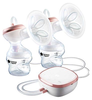 Tommee Tippee Made for Me Double Electric Breast Pump Baby Bottles Included