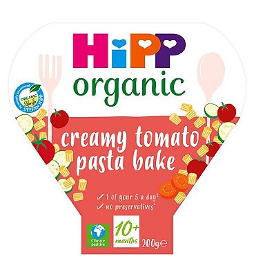 HiPP Organic Creamy Tomato Pasta Bake Toddler Tray Meal 10+ Months 200g