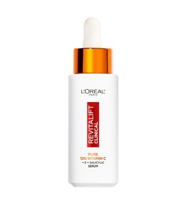 L'Oréal Paris Revitalift Clinical 12% Pure Vitamin C Brightening Serum for Face, 30ml