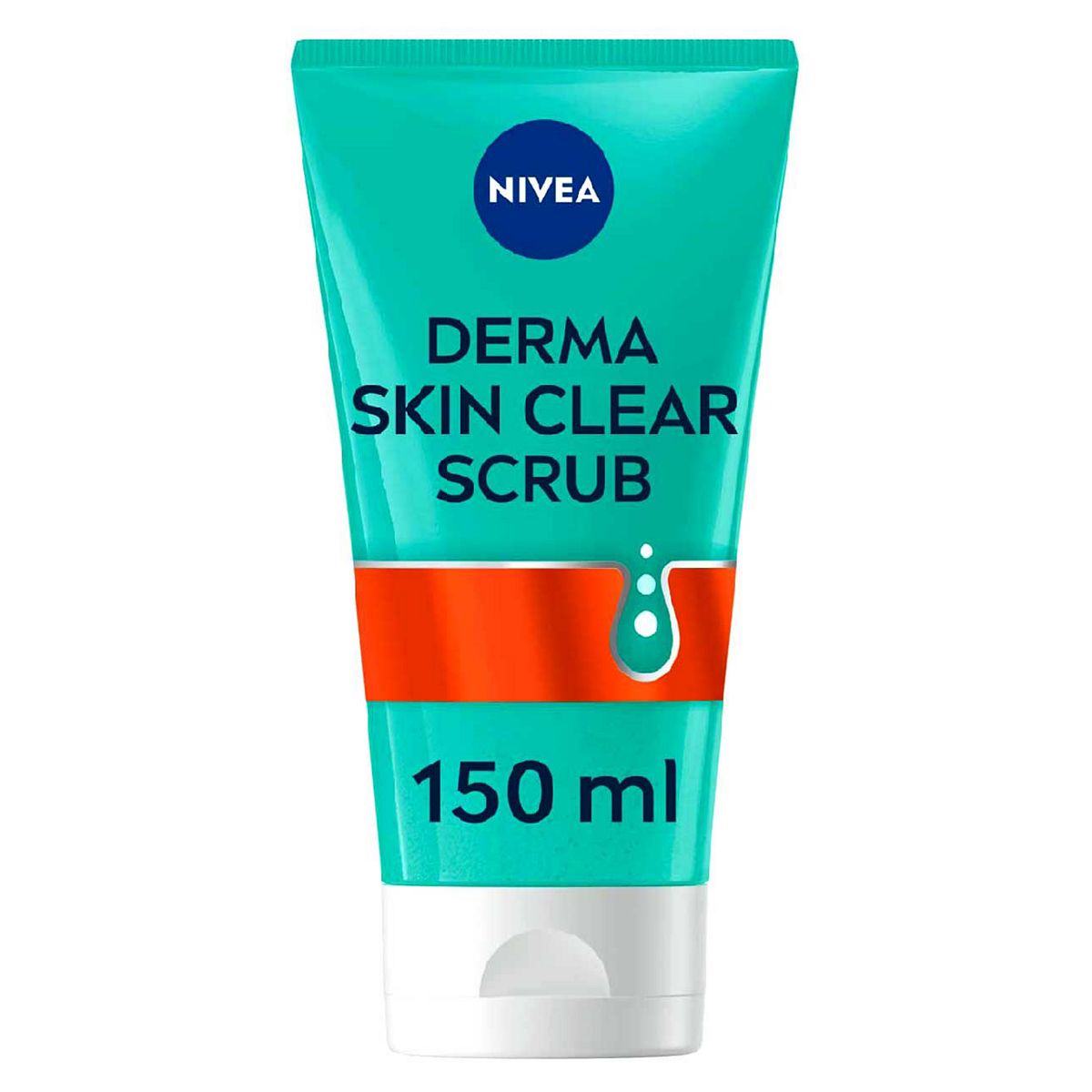 Nivea Derma Skin Clear Anti-Blemish Face Scrub With Salicylic Acid, 150Ml