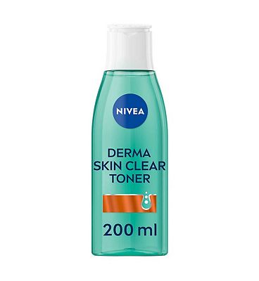 NIVEA Derma Skin Clear Toner with Salicylic Acid, 200ml