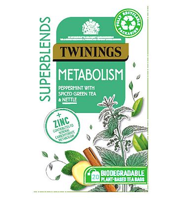 Twinings Superblends Metabolism Tea Bags 20s