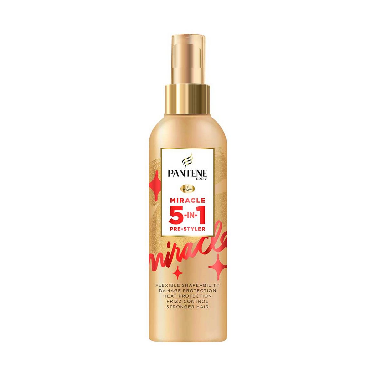 Pantene 5-In-1 Leave-In Styling Primer & Heat Protection Hair Spray200 ml, 200ml