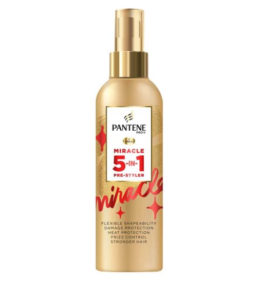 Pantene 5-in-1 Leave-In Styling Primer & Heat Protection Hair Spray 200ML