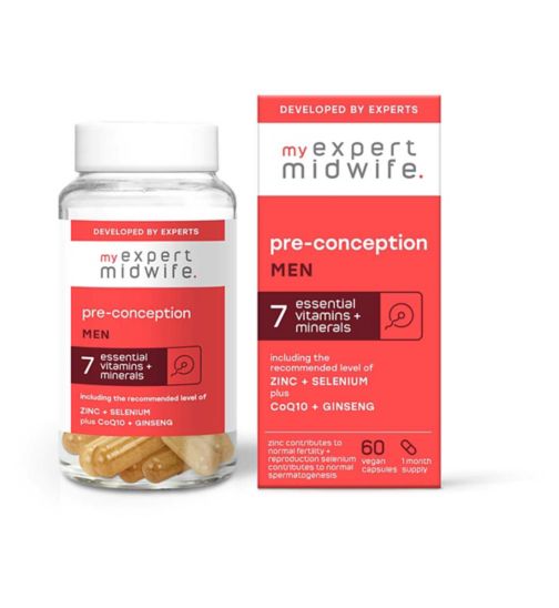My Expert Midwife Pre-Conception Men 60 Capsules