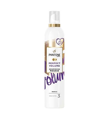 Pantene Perfect Volume Heat Protection Hair Mousse with Biotin 200ml