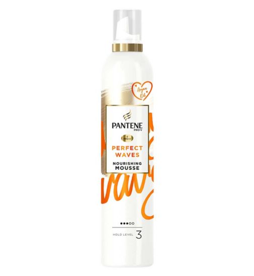 Pantene Perfect Waves Heat Protection Hair Mousse with Argan Oil 200ML
