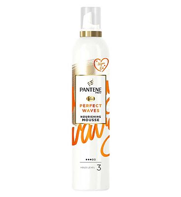 Pantene Perfect Waves Heat Protection Hair Mousse with Argan Oil 200ML