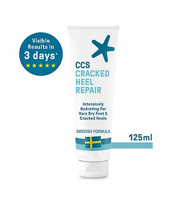 CCS Cracked Heel Repair for Cracked Heels and Very Dry Feet - 125 ml