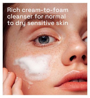 Cetaphil Hydrating Foaming Cream Cleanser, Face Wash Sensitive Skin 236ml (3)