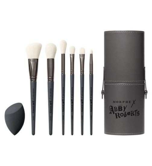 MORPHE X Abby Roberts 6-Piece Essential Brush Set + Tubby