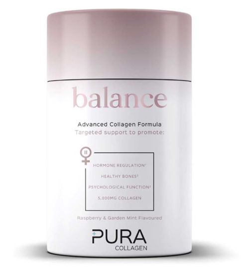 Pura Collagen Balance Advanced Female Health Formula Raspberry & Garden Mint