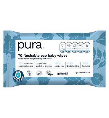 What baby deals wipes are flushable