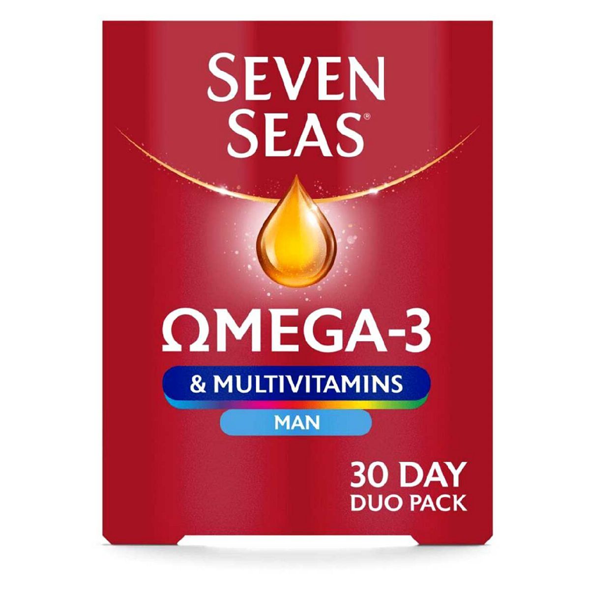 Seven Seas Omega-3 & Multivitamins Man 30-Day Duo Pack