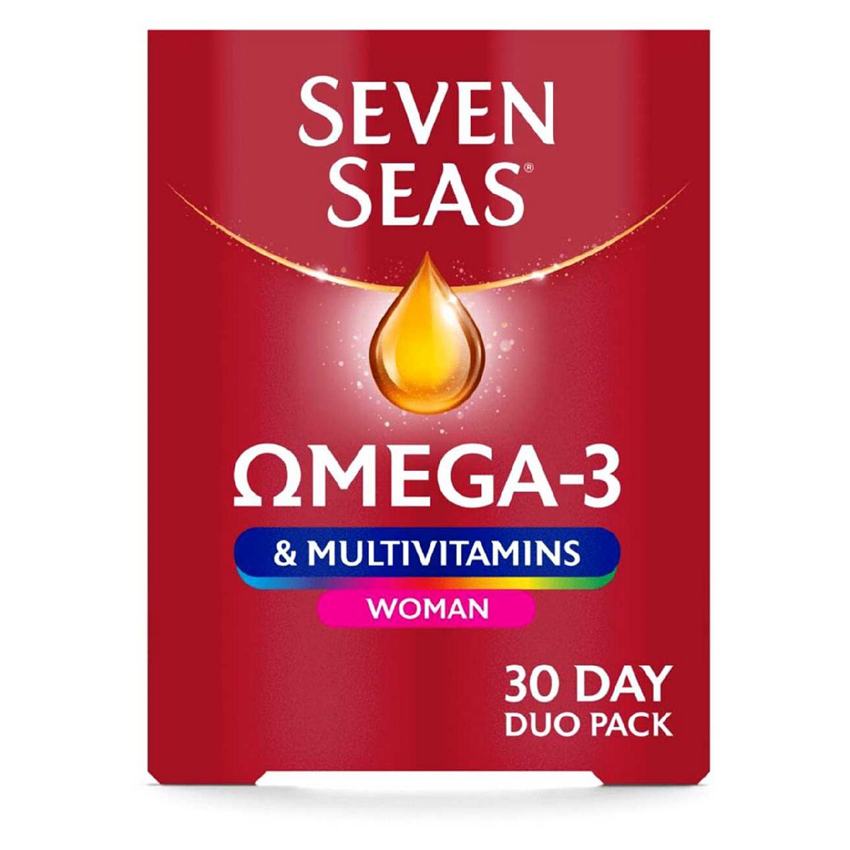 Seven Seas Omega-3 & Multivitamins Woman 30-Day Duo Pack