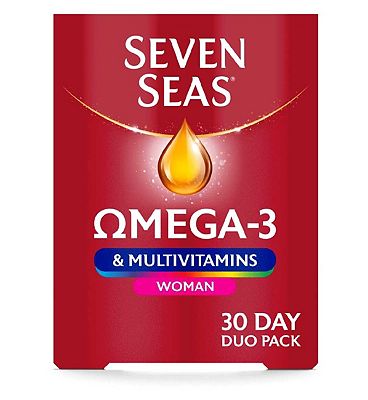 Seven Seas Omega-3 & Multivitamins Woman Duopack 30s