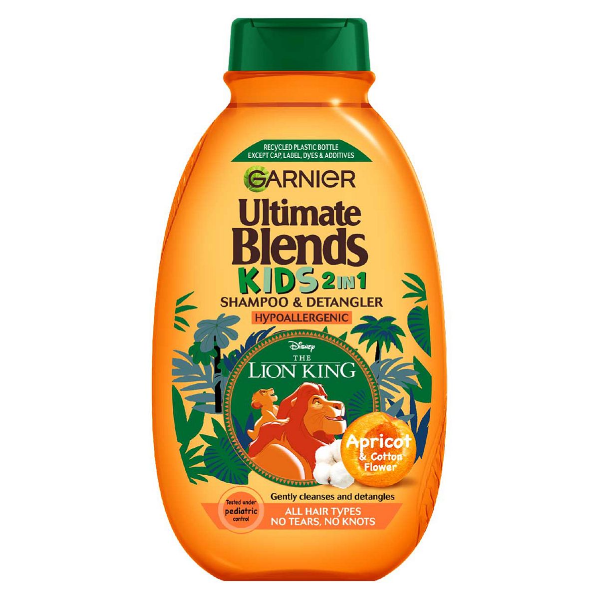 Garnier Ultimate Blends Kids Apricot No Tears Easy Detangling Shampoo All Hair Types250 ml, 250ml