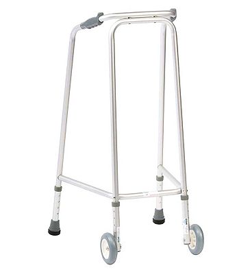 NRS Healthcare Ultra Narrow Walking Frame (Wheeled)