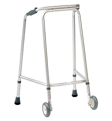 Walking Frame (Wheeled)  Adjustable Height - Medium