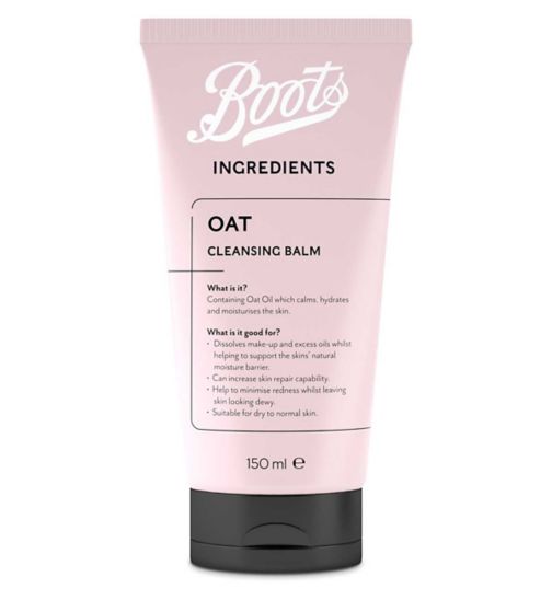 Boots Ingredients Oat Cleansing Balm 150ml