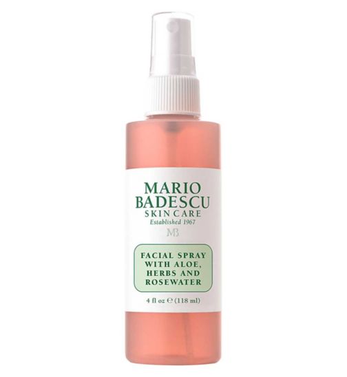 Mario Badescu facial spray with Aloe Herb & Rose Water 118ml