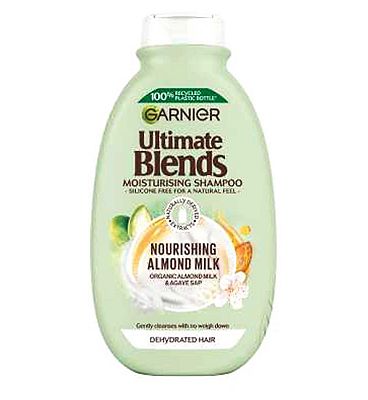 Garnier Ultimate Blends Almond Milk and Agave Sap Moisturising Shampoo 400ml
