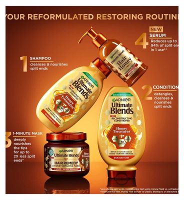 Ultimate Blends Honey Treasures Strengthening Shampoo for Damaged Hair (6)