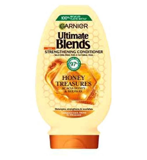 Garnier Ultimate Blends Honey Treasures Strengthening Conditioner 400ml