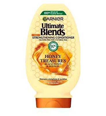 Garnier Ultimate Blends Honey Treasures Strengthening Conditioner 400ml