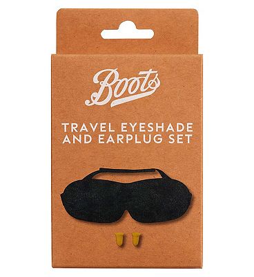 Boots Travel Eyeshade & Earplug Set
