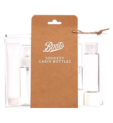 Boots Squeezy Cabin Bottles Set